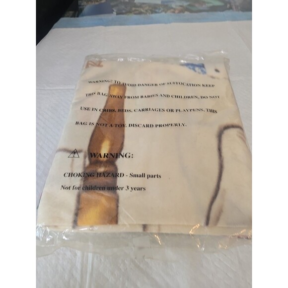 Vintage 80's Boy's Throw Prayer by Norman Rockwell Blanket Boy Praying - Picture 3 of 3